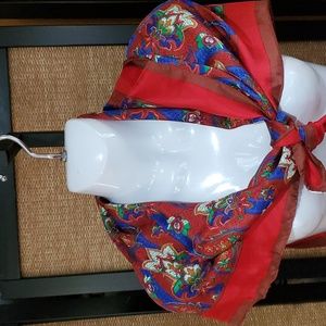 Elaine Gold  VINTAGE Silk Scarf